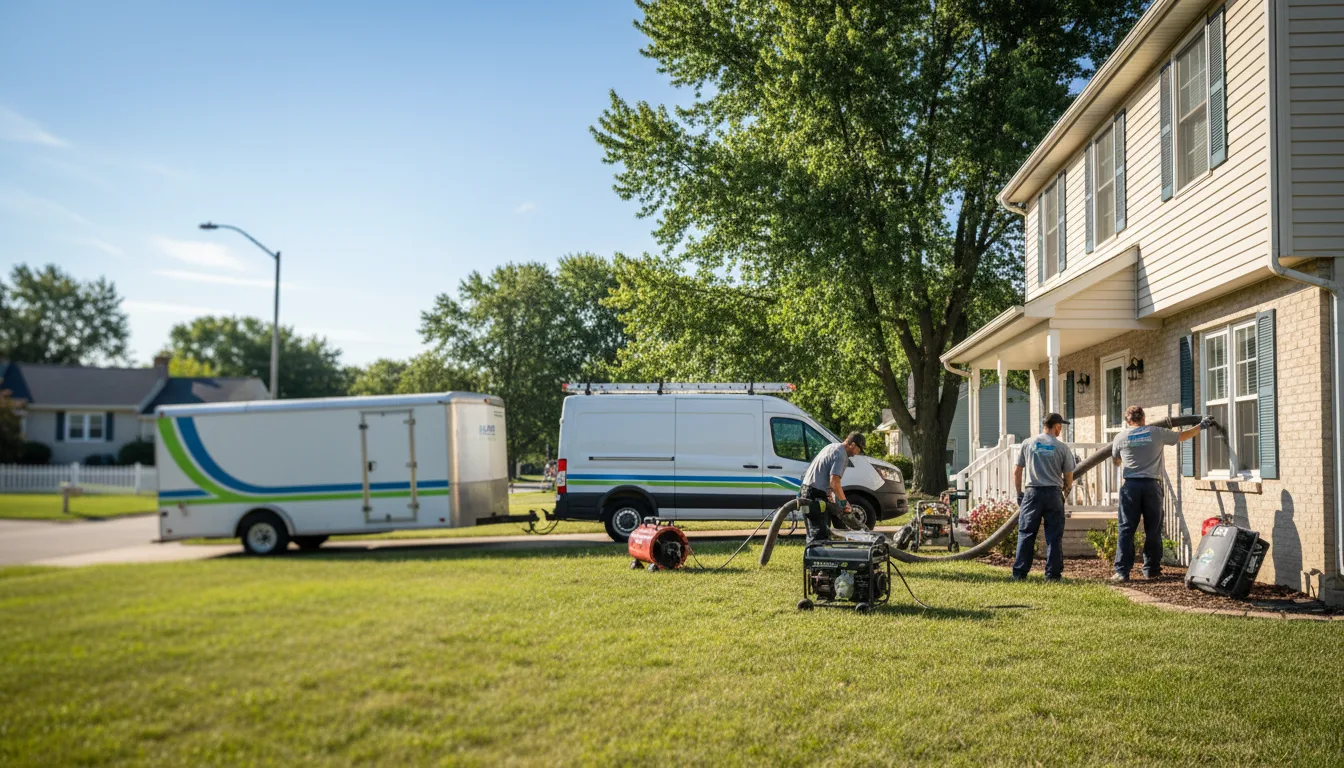 Flooded Basement Restoration And Cleanup With Repair in Ashland, MT near me